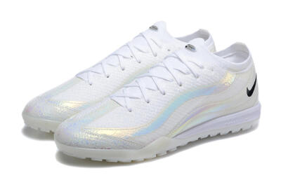 Nike Air Zoom Mercurial Vapor 16 Elite TF Artificial Turf Soccer Shoes - White/Black