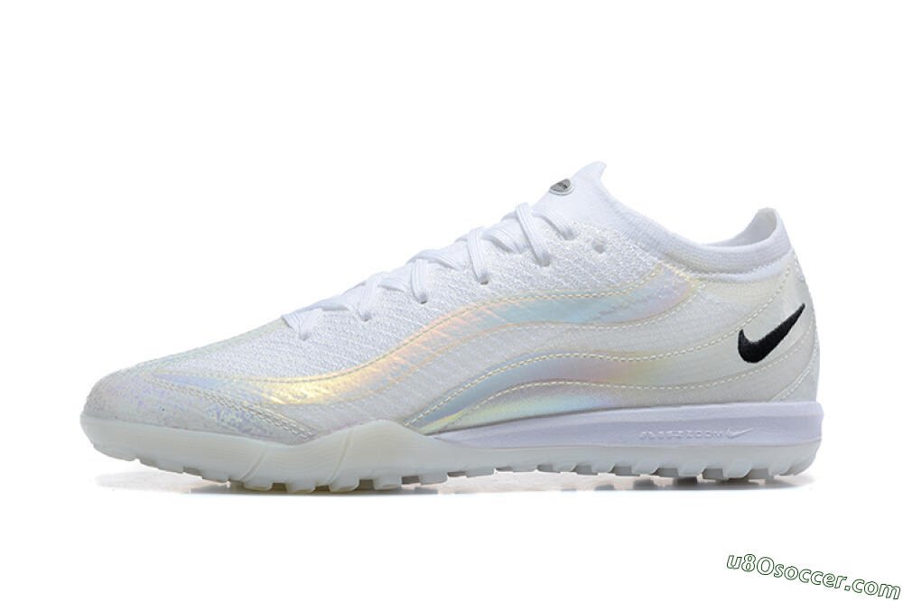 Nike Air Zoom Mercurial Vapor 16 Elite TF Artificial Turf Soccer Shoes - White/Black 2