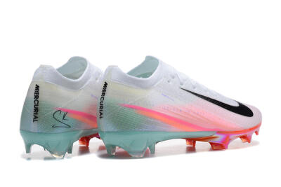 Nike Air Zoom Mercurial Vapor 16 Elite FG Firm Ground Soccer Cleats - White/Black/Pink