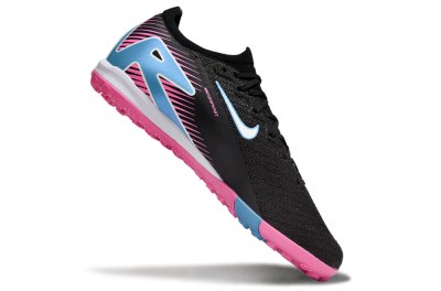 Nike Air Zoom Mercurial Vapor 16 Elite TF Artificial Turf Soccer Shoes - Black/White/Jade