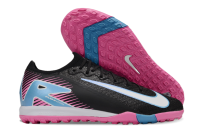 Nike Air Zoom Mercurial Vapor 16 Elite TF Artificial Turf Soccer Shoes - Black/White/Jade