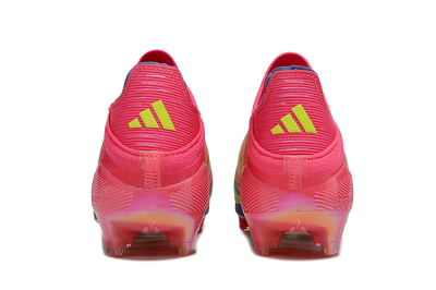Adidas F50+ Elite Laceless FG Firm Ground Soccer Cleats - Red/Yellow/Blue