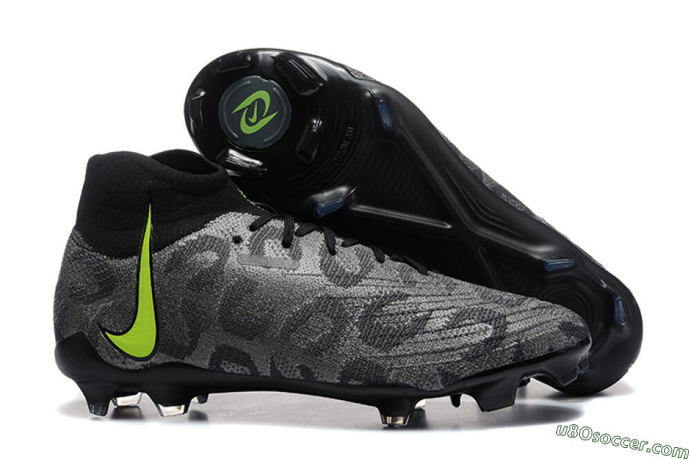 Nike Phantom Luna Elite FG Firm Ground Soccer Cleats - Black/Yellow 1