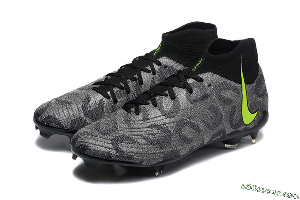 Nike Phantom Luna Elite FG Firm Ground Soccer Cleats - Black/Yellow 5