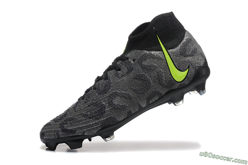 Nike Phantom Luna Elite FG Firm Ground Soccer Cleats - Black/Yellow 8