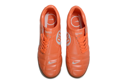 Nike Total 90 III TF Artificial Turf Soccer Shoes - Orange/White