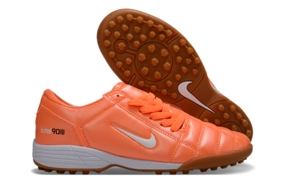 Nike Total 90 III TF Artificial Turf Soccer Shoes - Orange/White