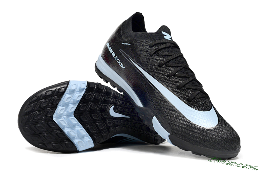 Nike Air Zoom Mercurial Vapor 16 Elite TF Artificial Turf Soccer Shoes - Black/Jade 0