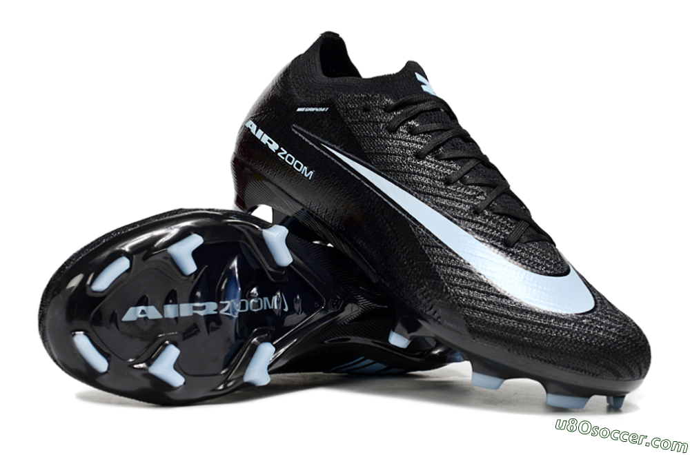 Nike Air Zoom Mercurial Vapor 16 Elite FG Firm Ground Soccer Cleats - Black/Jade 0