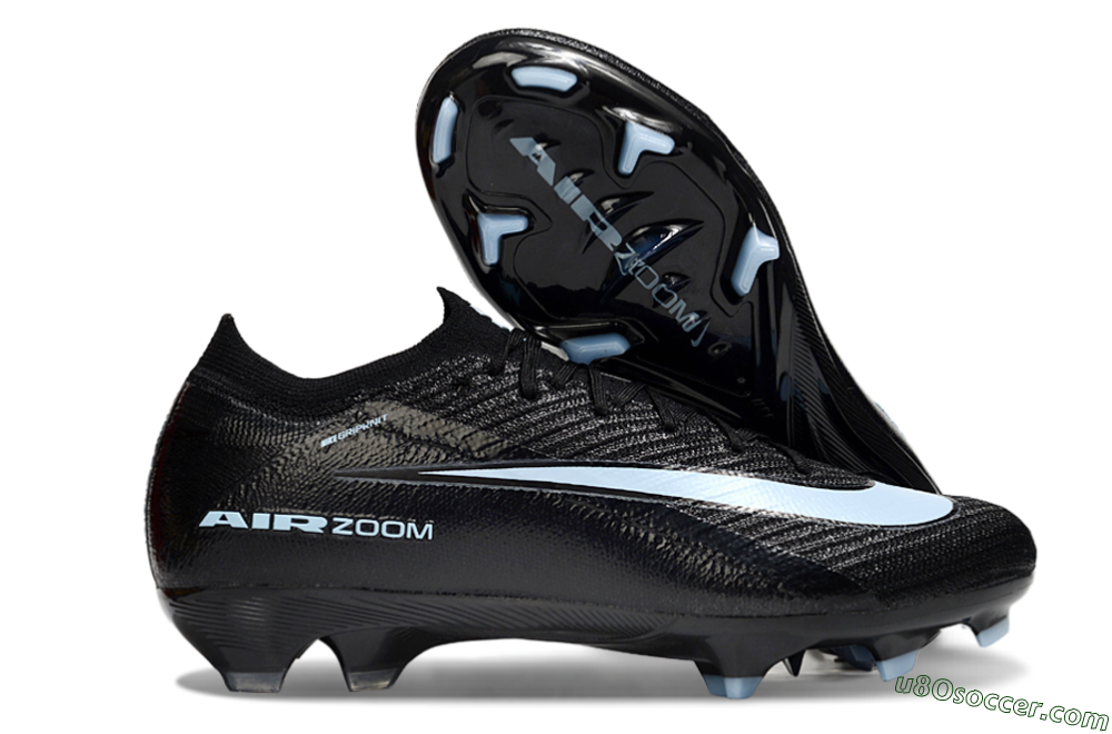 Nike Air Zoom Mercurial Vapor 16 Elite FG Firm Ground Soccer Cleats - Black/Jade 1