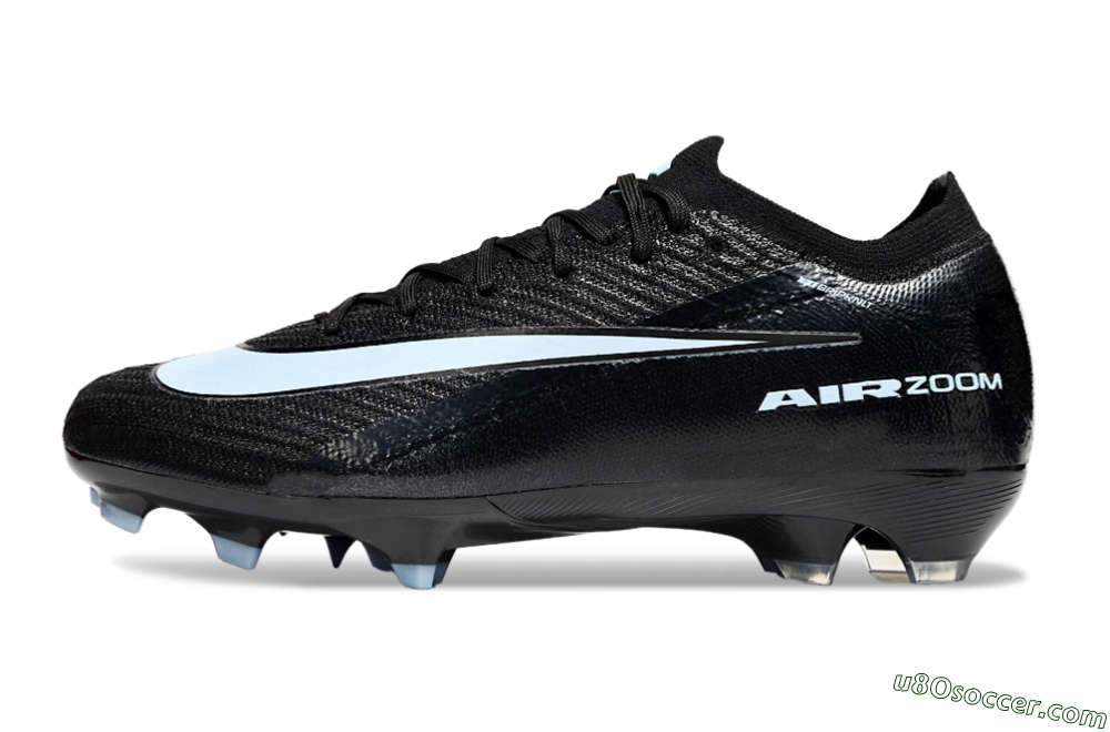 Nike Air Zoom Mercurial Vapor 16 Elite FG Firm Ground Soccer Cleats - Black/Jade 2