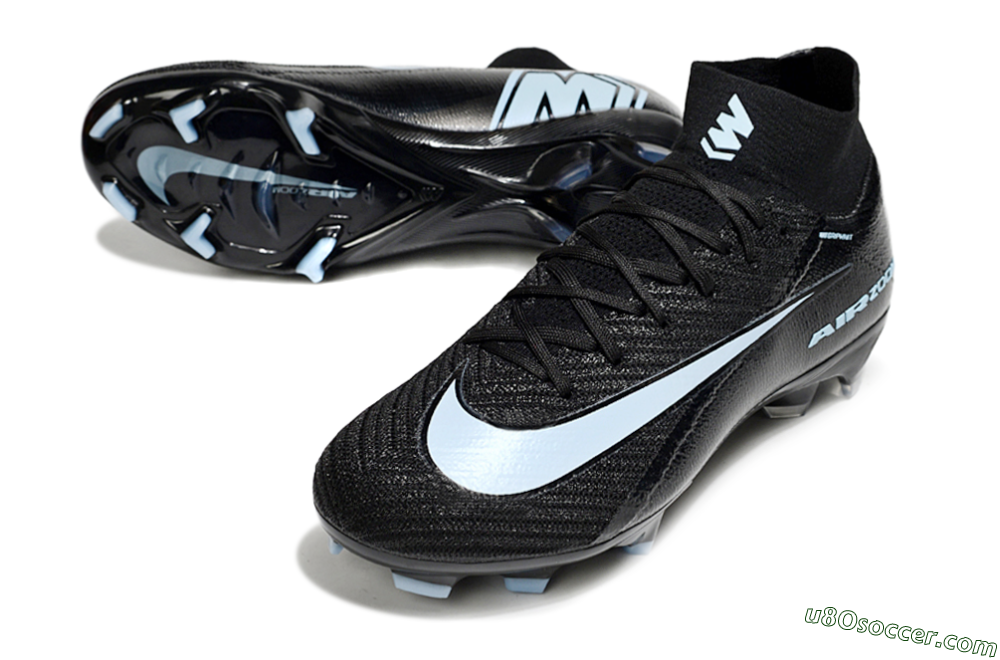 Nike Air Zoom Mercurial Superfly 10 Elite FG Firm Ground Soccer Cleats - Black/Jade 3