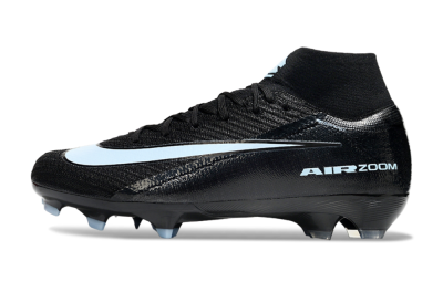 Nike Air Zoom Mercurial Superfly 10 Elite FG Firm Ground Soccer Cleats - Black/Jade