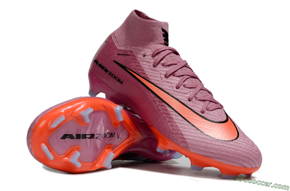 Nike Air Zoom Mercurial Superfly 10 Elite FG Firm Ground Soccer Cleats - Red/Black 0