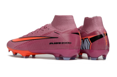 Nike Air Zoom Mercurial Superfly 10 Elite FG Firm Ground Soccer Cleats - Red/Black