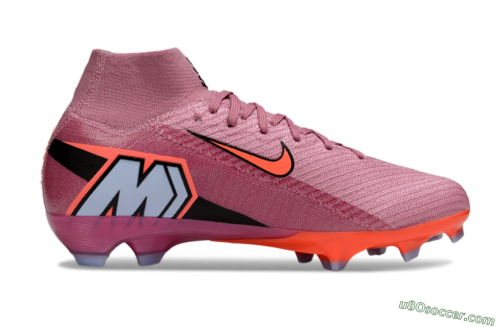 Nike Air Zoom Mercurial Superfly 10 Elite FG Firm Ground Soccer Cleats - Red/Black 5
