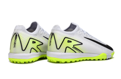 Nike Air Zoom Mercurial Vapor 16 Elite TF Artificial Turf Soccer Shoes - White/Black/Yellow