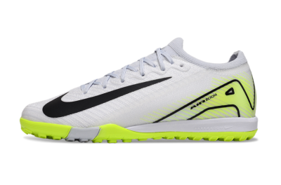 Nike Air Zoom Mercurial Vapor 16 Elite TF Artificial Turf Soccer Shoes - White/Black/Yellow