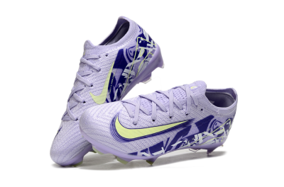 Nike Air Zoom Mercurial Vapor 16 Elite FG Firm Ground Soccer Cleats - Purple/Yellow