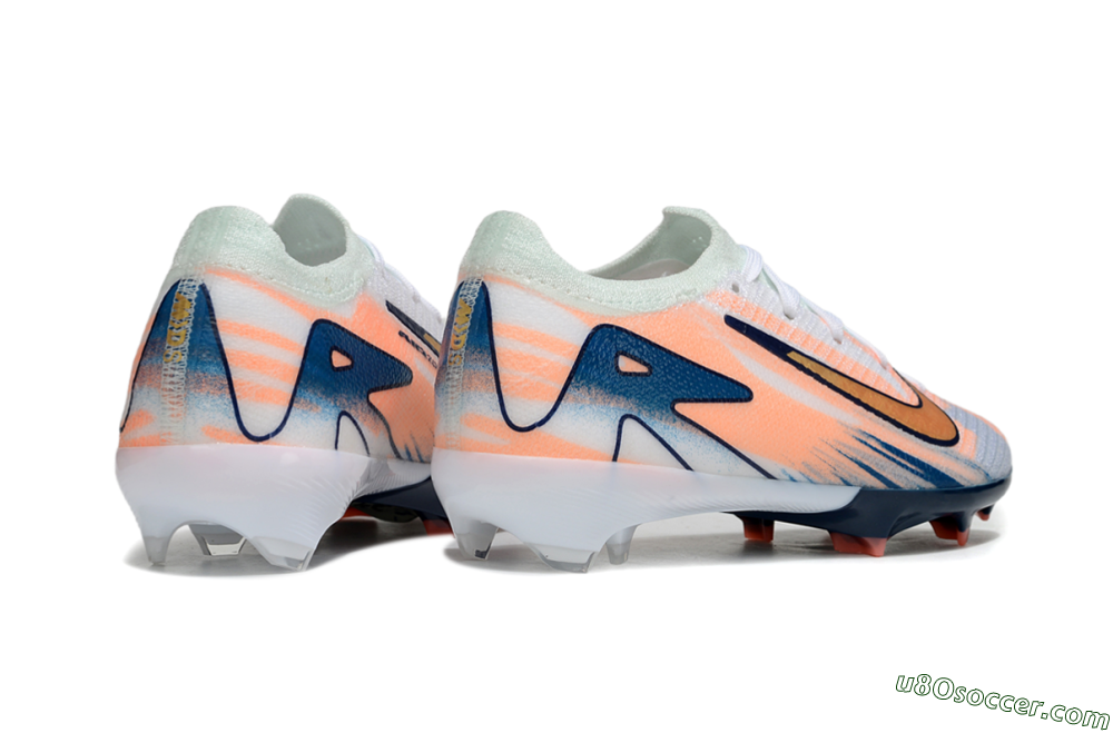 Nike Air Zoom Mercurial Vapor 16 Elite FG Firm Ground Soccer Cleats - Pink/Yellow/Blue 6