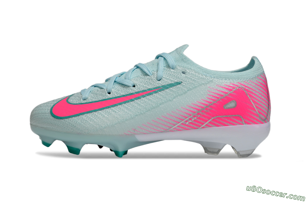 Nike Air Zoom Mercurial Vapor 16 Elite FG Firm Ground Soccer Cleats - Jade/Pink/White 1