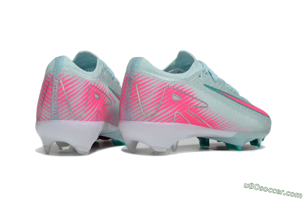 Nike Air Zoom Mercurial Vapor 16 Elite FG Firm Ground Soccer Cleats - Jade/Pink/White 6