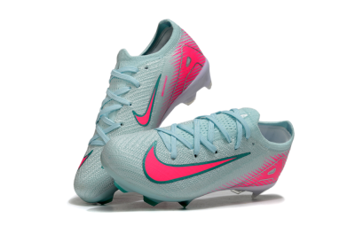 Nike Air Zoom Mercurial Vapor 16 Elite FG Firm Ground Soccer Cleats - Jade/Pink/White