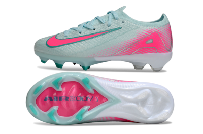 Nike Air Zoom Mercurial Vapor 16 Elite FG Firm Ground Soccer Cleats - Jade/Pink/White