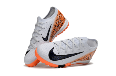 Nike Air Zoom Mercurial Vapor 16 Elite TF Artificial Turf Soccer Shoes - Grey/Black/Leopard