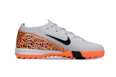 Nike Air Zoom Mercurial Vapor 16 Elite TF Artificial Turf Soccer Shoes - Grey/Black/Leopard