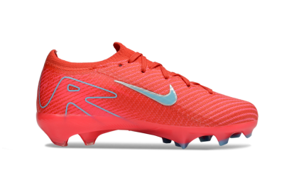 Nike Air Zoom Mercurial Vapor 16 Elite FG Firm Ground Soccer Cleats - Red/Silver/Jade
