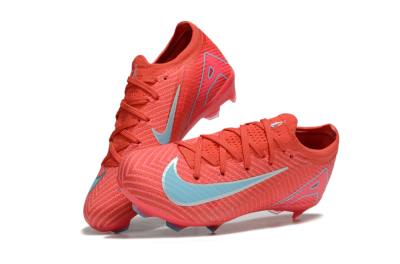 Nike Air Zoom Mercurial Vapor 16 Elite FG Firm Ground Soccer Cleats - Red/Silver/Jade