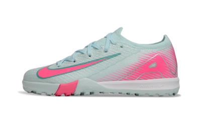 Nike Air Zoom Mercurial Vapor 16 Elite TF Artificial Turf Soccer Shoes - Jade/Pink/Silver