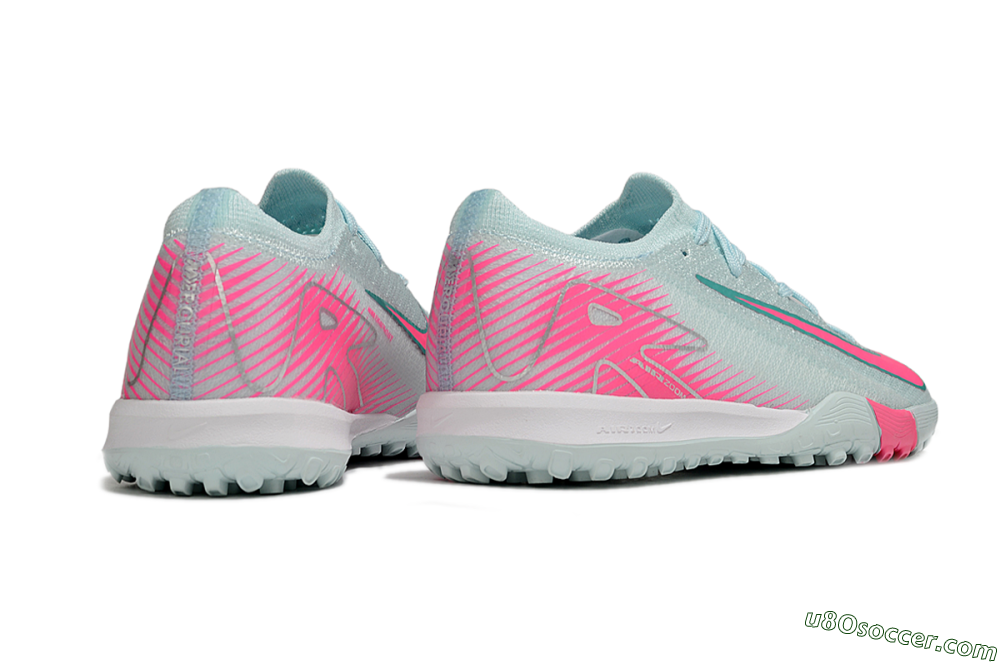 Nike Air Zoom Mercurial Vapor 16 Elite TF Artificial Turf Soccer Shoes - Jade/Pink/Silver 6