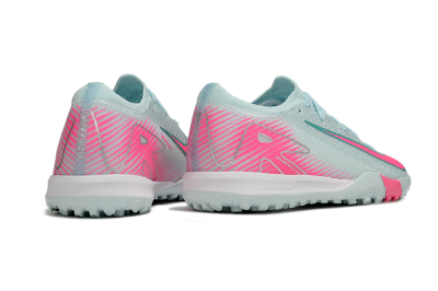 Nike Air Zoom Mercurial Vapor 16 Elite TF Artificial Turf Soccer Shoes - Jade/Pink/Silver