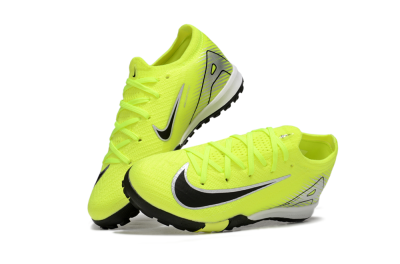 Nike Air Zoom Mercurial Vapor 16 Elite TF Artificial Turf Soccer Shoes - Yellow/Black/Silver
