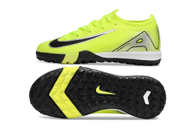 Nike Air Zoom Mercurial Vapor 16 Elite TF Artificial Turf Soccer Shoes - Yellow/Black/Silver