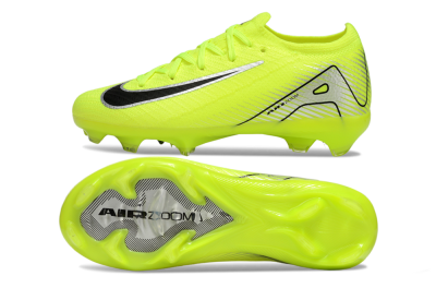 Nike Air Zoom Mercurial Vapor 16 Elite FG Firm Ground Soccer Cleats - Yellow/Black/Silver