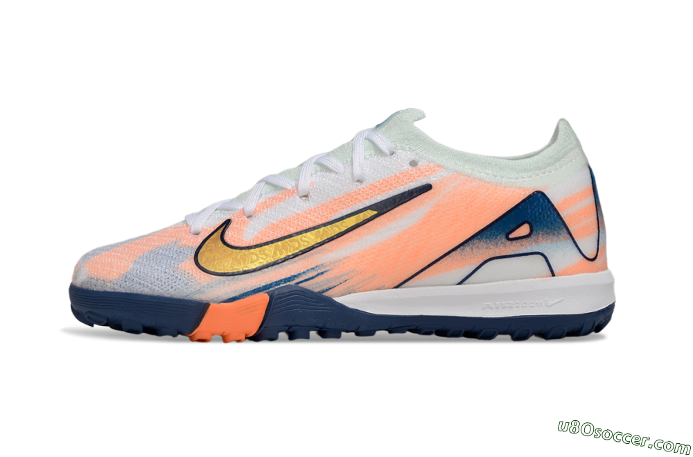Nike Air Zoom Mercurial Vapor 16 Elite TF Artificial Turf Soccer Shoes - Pink/Yellow/Blue 1