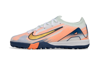 Nike Air Zoom Mercurial Vapor 16 Elite TF Artificial Turf Soccer Shoes - Pink/Yellow/Blue