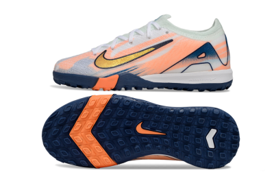 Nike Air Zoom Mercurial Vapor 16 Elite TF Artificial Turf Soccer Shoes - Pink/Yellow/Blue