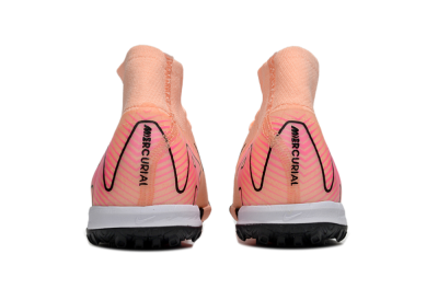 Nike Air Zoom Mercurial Superfly 10 Elite TF Artificial Turf Soccer Shoes - Pink/Black/Red