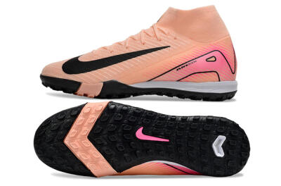 Nike Air Zoom Mercurial Superfly 10 Elite TF Artificial Turf Soccer Shoes - Pink/Black/Red
