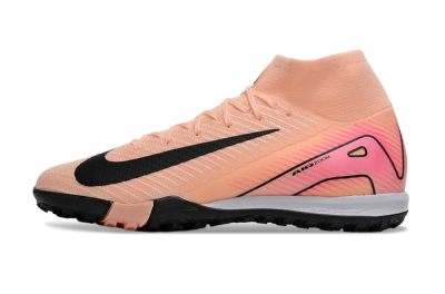 Nike Air Zoom Mercurial Superfly 10 Elite TF Artificial Turf Soccer Shoes - Pink/Black/Red