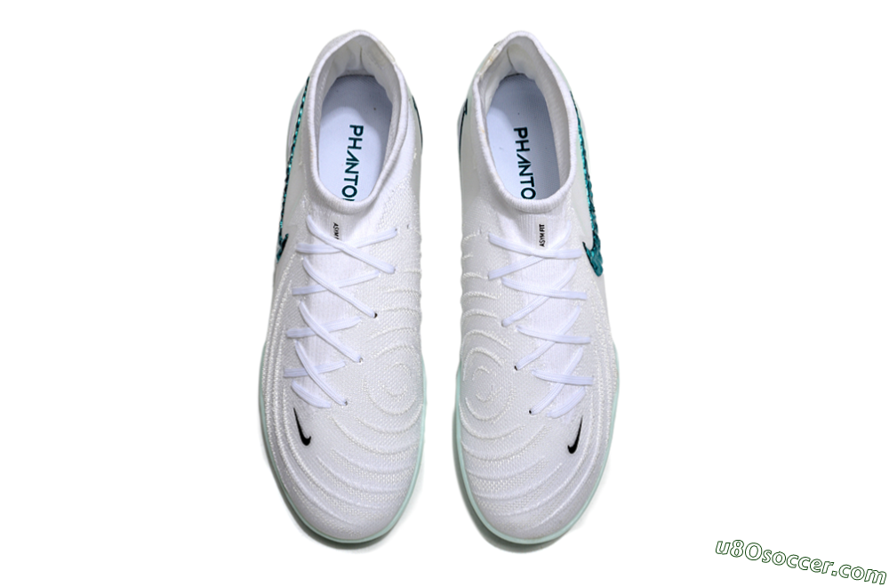 Nike Phantom Luna Elite TF Artificial Turf Soccer Shoes - Beige/Green 4