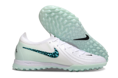 Nike Phantom GX 2 Elite TF Artificial Turf Soccer Shoes - Beige/Green