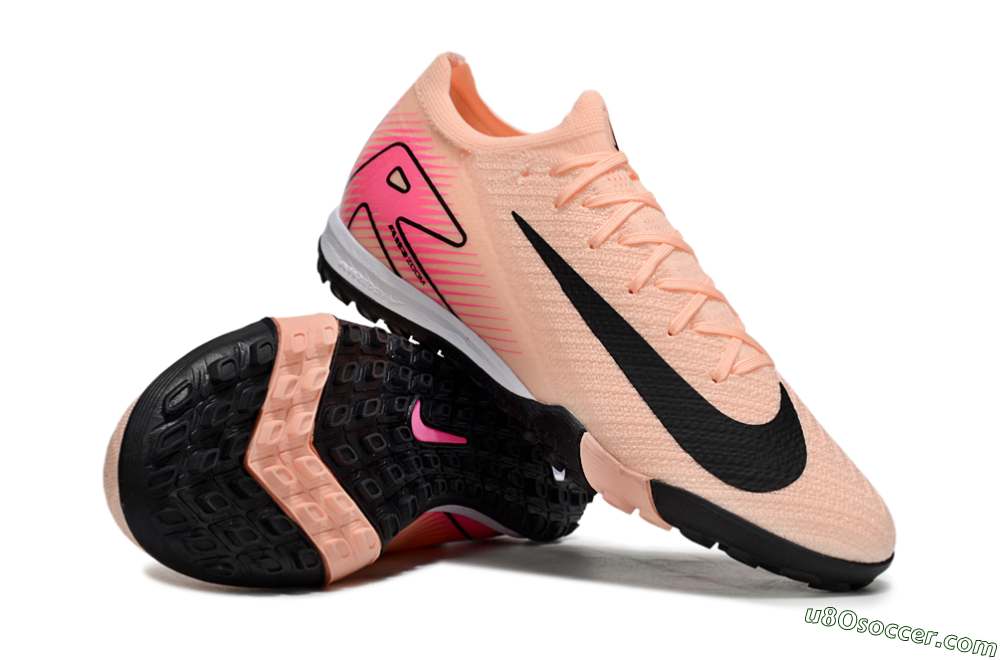 Nike Air Zoom Mercurial Vapor 16 Elite TF Artificial Turf Soccer Shoes - Pink/Black/White 3