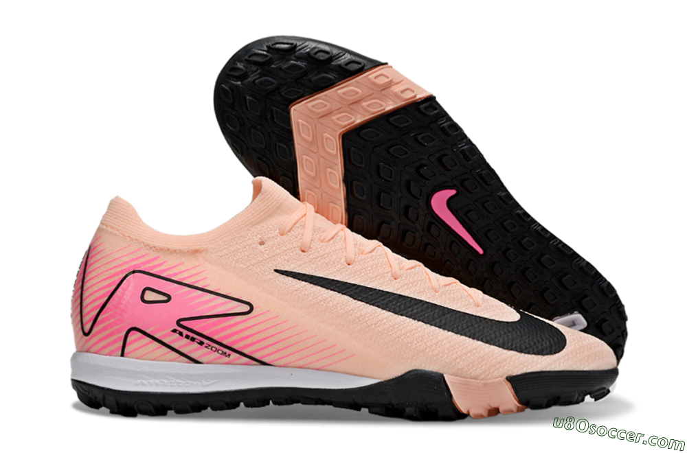 Nike Air Zoom Mercurial Vapor 16 Elite TF Artificial Turf Soccer Shoes - Pink/Black/White 1
