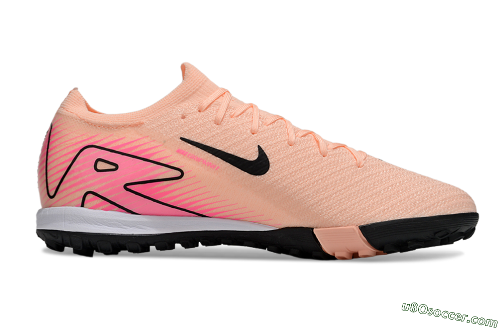 Nike Air Zoom Mercurial Vapor 16 Elite TF Artificial Turf Soccer Shoes - Pink/Black/White 7