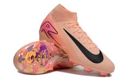 Nike Air Zoom Mercurial Superfly 10 Elite FG Firm Ground Soccer Cleats - Pink/Black/Red